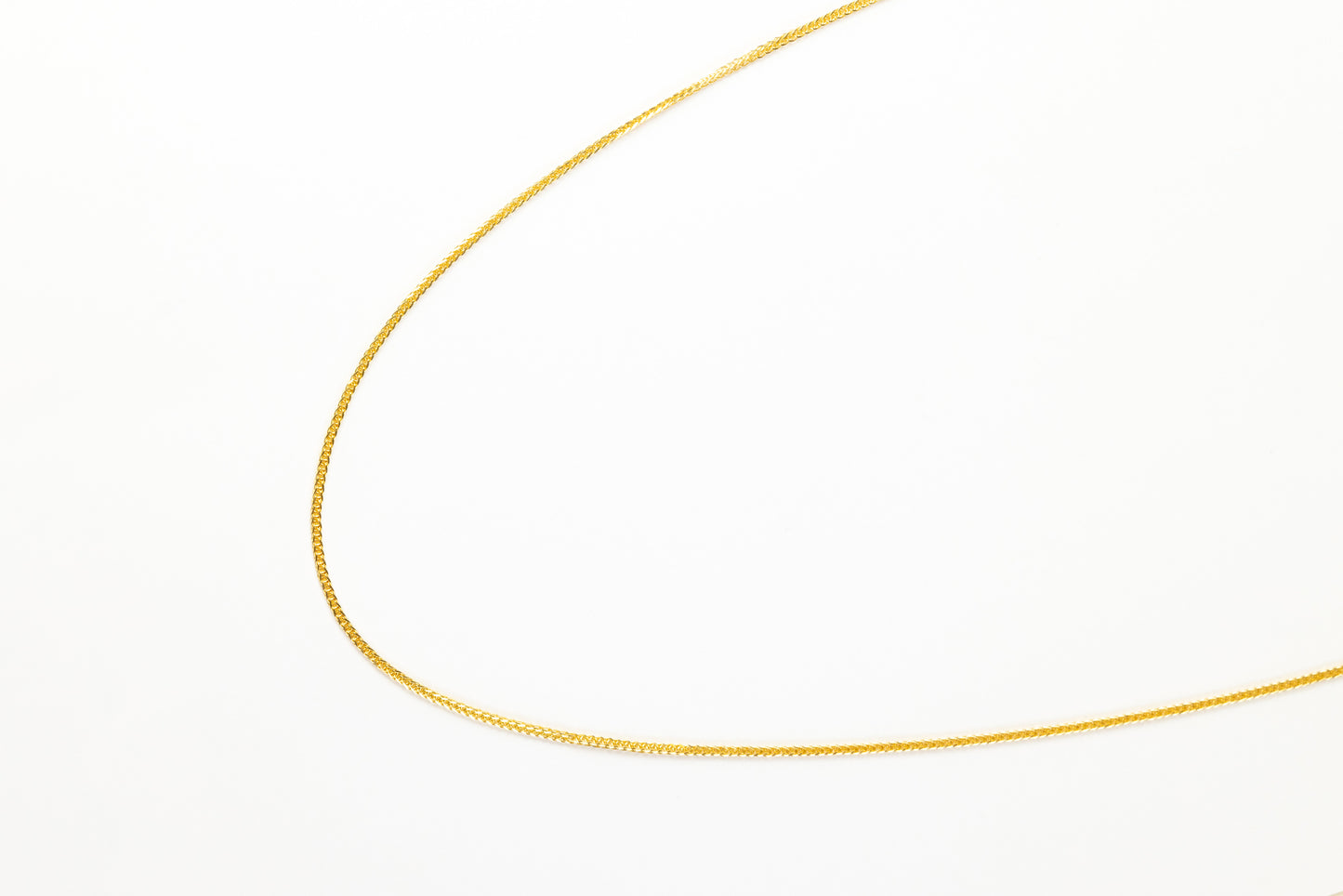 Long Yellow Gold Chain