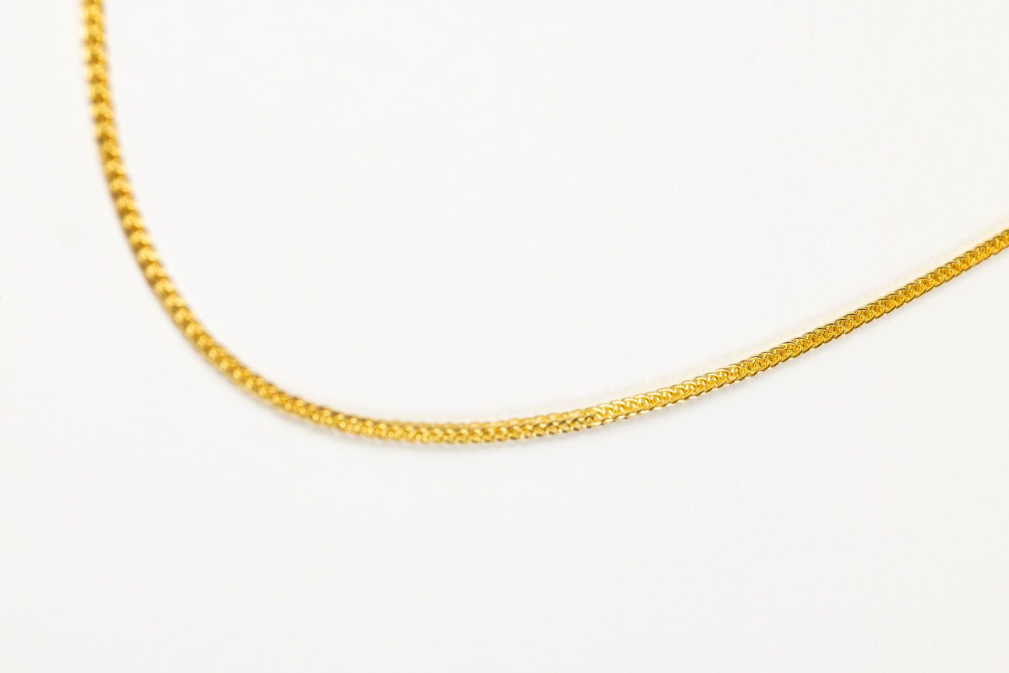 Long Yellow Gold Chain