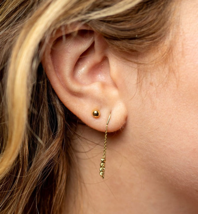 Gold Studs Earrings